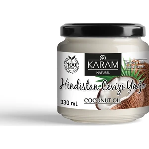 Karam Naturel Hindistan Cevizi Yağı 330 ml