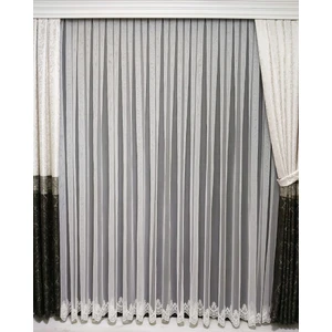 Issa Tül Perde Grek Etek  Nakşlı Sık Pile  Z1 E 3