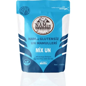 Glutensiz Çok Amaçlı Mix Un Taş Değirmen 1 kg