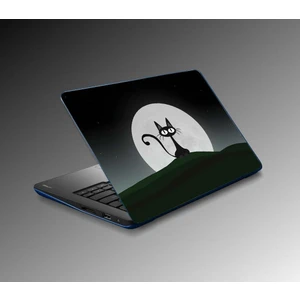 Sticker Art Laptop Sticker Notebook Pc Kaplama Etiketi Black Cat
