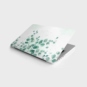 Sticker Art Laptop Sticker Notebook Pc Kaplama Etiketi Yeşil Çiçek