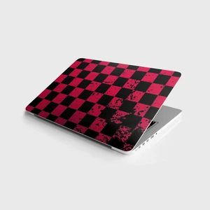 Sticker Art Laptop Sticker Notebook Pc Kaplama Etiketi Siyah Kare