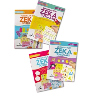 Çocuk Gezegeni Çocuklar Için Zeka Soruları - 4 Kitap