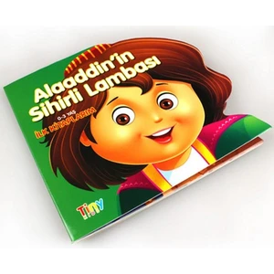 Tiny Kids Alaaddin'in Sihirli Lambası - Şekilli Dünya Masalları
