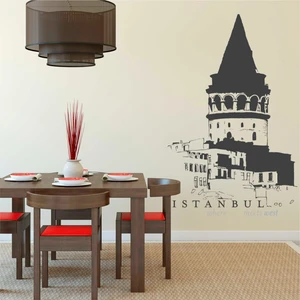 Atalya Reklam Galata Kulesi Sticker ( 60X80 cm )