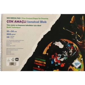 Art Liva Sulu Teknik Sanatsal Resim Defteri 35 x 50 cm