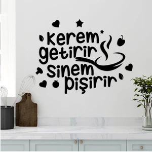 En Özeli Dekoratif Isimli Mutfak Süsü