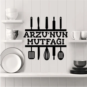 En Özeli Isim Yazılı Mutfak Yazısı-2