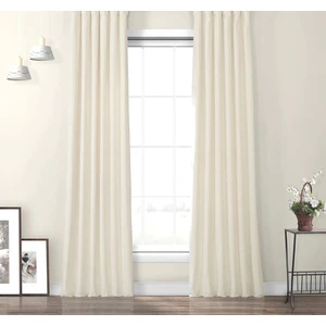 Evdepo Home Krem Seyrek Pileli Fon Perde 70 x 270 cm