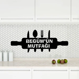 En Özeli Isimli Mutfak Yazısı
