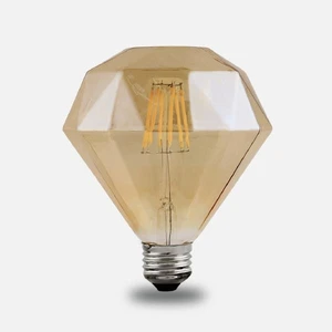 4W E27 2200K Prizmatik LED Rustik Ampül Ack