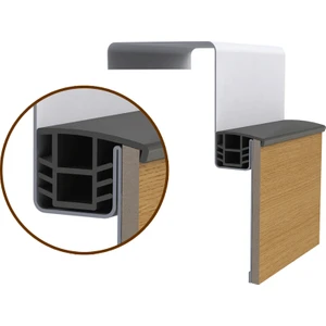 Çelik Kapı - Kasa Fitili  Siyah 6 Metre Çelik Kapı Contası Ürün KODU-ÇLK-22B