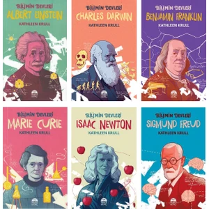 Bilimin Devleri: Albert Einstein - Bilimin Devleri: Charles Darwin - Bilimin Devleri: Benjamin Franklin - Bilimin Devleri: Marie Curie - 6 Kitap