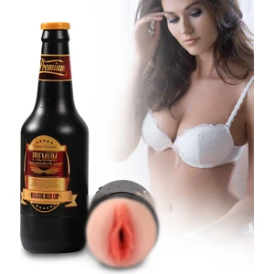 Bira Şişesi Kutulu Gerçekçi Vajinalı Süper Mastürbatör