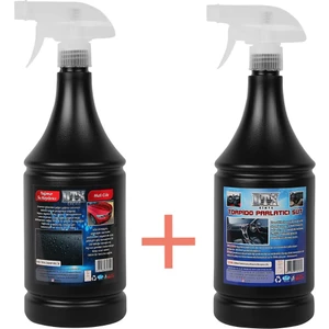 Dtx Kimya Hızlı Cila ve Yağmur Su Kaydırıcı 1 Lt & Torpido Parlatıcı Süt 500 ml