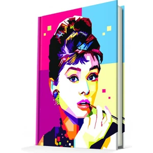 Pop Art Audrey Hepburn Defter