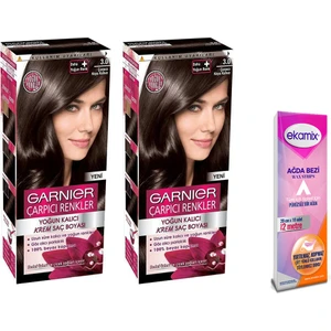 Çarpıcı Renkler Boya 3.0 Çarpıcı Koyu Kahve 2 Adet