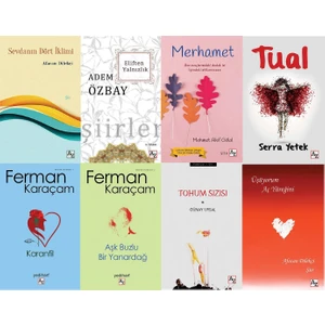 Az Kitap Şiir Kitapları Seti - 8 Kitap