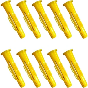 Plastik Sarı Roket Dübel 8mm 500 Adet
