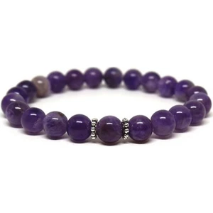 Ametist Doğal Taş Bileklik