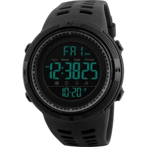 Spor Erkek Çok İşlevli Saatler Çalar Saat Chrono 5bar Su Geçirmez Dijital Saat 1257 (Yurt Dışından)