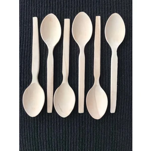 Doğuş Mutfak Ahşap Kaşık 27 cm Tahta Kaşık 6 Adet