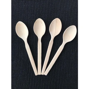 Doğuş Mutfak Ahşap Kaşık 27 cm Tahta Kaşık 4 Adet