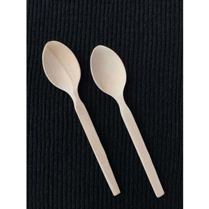 Doğuş Mutfak Ahşap Kaşık 23 cm Tahta Kaşık 2 Adet
