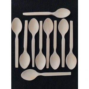 Doğuş Mutfak Ahşap Kaşık 27 cm Tahta Kaşık 10 Adet