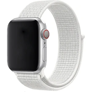 Bilişim Aksesuar Apple Watch Uyumlu Serisi 1/2/3/4/5/6 Se Spor Loop Dokuma Hasır Kordon 38 mm - 40 mm