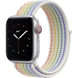 Bilişim Aksesuar Apple Watch Uyumlu Serisi 1/2/3/4/5/6 Se Spor Loop Dokuma Hasır Kordon 42 mm - 44 mm