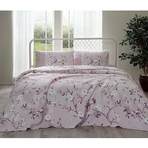 Ivy Rose Pembe Ranforce Tek Kişilik Pike Takımı