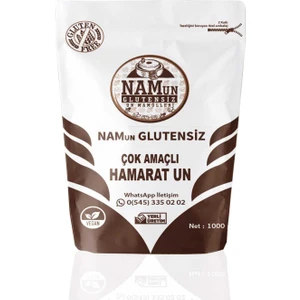 Glutensiz Çok Amaçlı Hamarat Un Taş Değirmen 1 kg