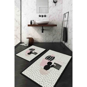 Cappio Kaktüs Desenli Banyo Paspası
