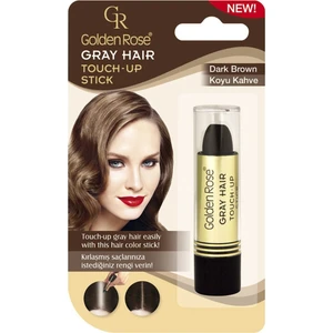 Golden Rose Grey Hair Touch-Up Hair Stick No 02 Dark Brown
