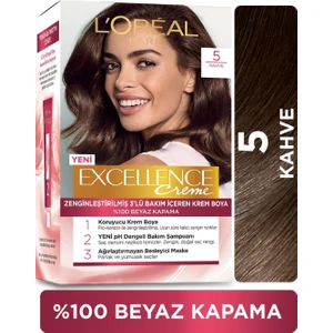 L'Oréal Paris Loreal Paris Excellence Cream 5 Kahve