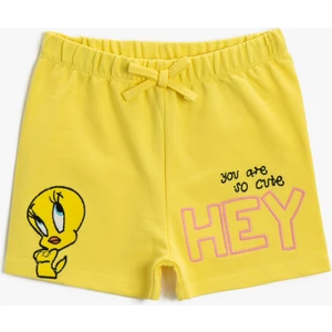 Kız Bebek Tweety Şort Pamuklu Lisanslı