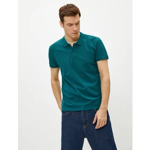 Erkek Polo Yaka T-Shirt Basic Kısa Kollu Pamuklu