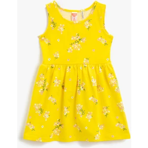 Çiçekli Elbise Pamuklu