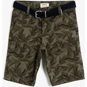 Kids Desenli Şort Pamuklu