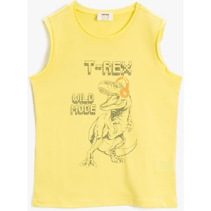 Baskılı Atlet Pamuklu