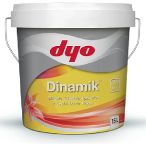 Dinamik Ipek Mat Silikonlu Iç Cephe Boyası 15 Lt Alaçatı
