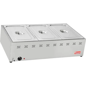 Endüstriyel Tip Elektrikli Set Üstü 3 Gözlü Benmari
