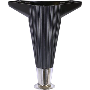 Mobilya Kanepe Koltuk Masa Sehpa Ayağı Baza Ayakları 17 cm Siyah-Gri