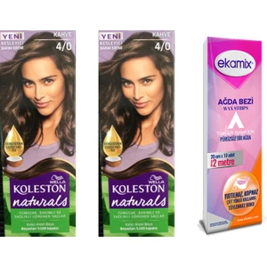 Koleston Naturals Tüp Boya 4-0 Kahve 2 Adet
