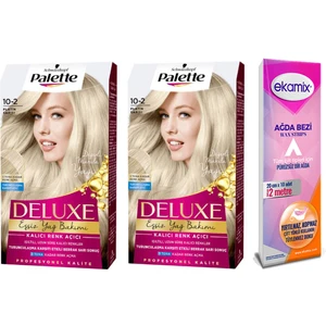 Palette Deluxe Set Saç Boyası 10-2 Platin Sarısı 2 Adet