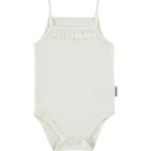 Penye Çıtçıtlı Badi 3-9 Ay Ekru