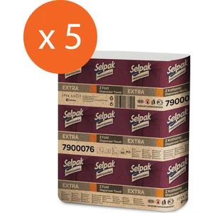 Extra Z Katlama Dispenser Havlu 5 x 200'lü