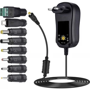 3V 4.5V 5V 6V 7.5V 9V 12V 1A 12W Ac / Dc Universal Adaptör SL-128C