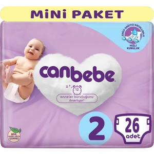 Bebek Bezi Beden 2 3 - 6 kg Mini 26 Adet Mini Paket